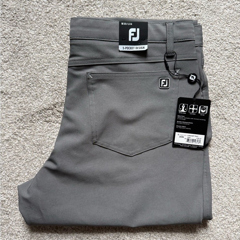 FootJoy Gray Men's Golf Pants